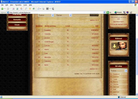 Nejlepší šamani na Thalionu